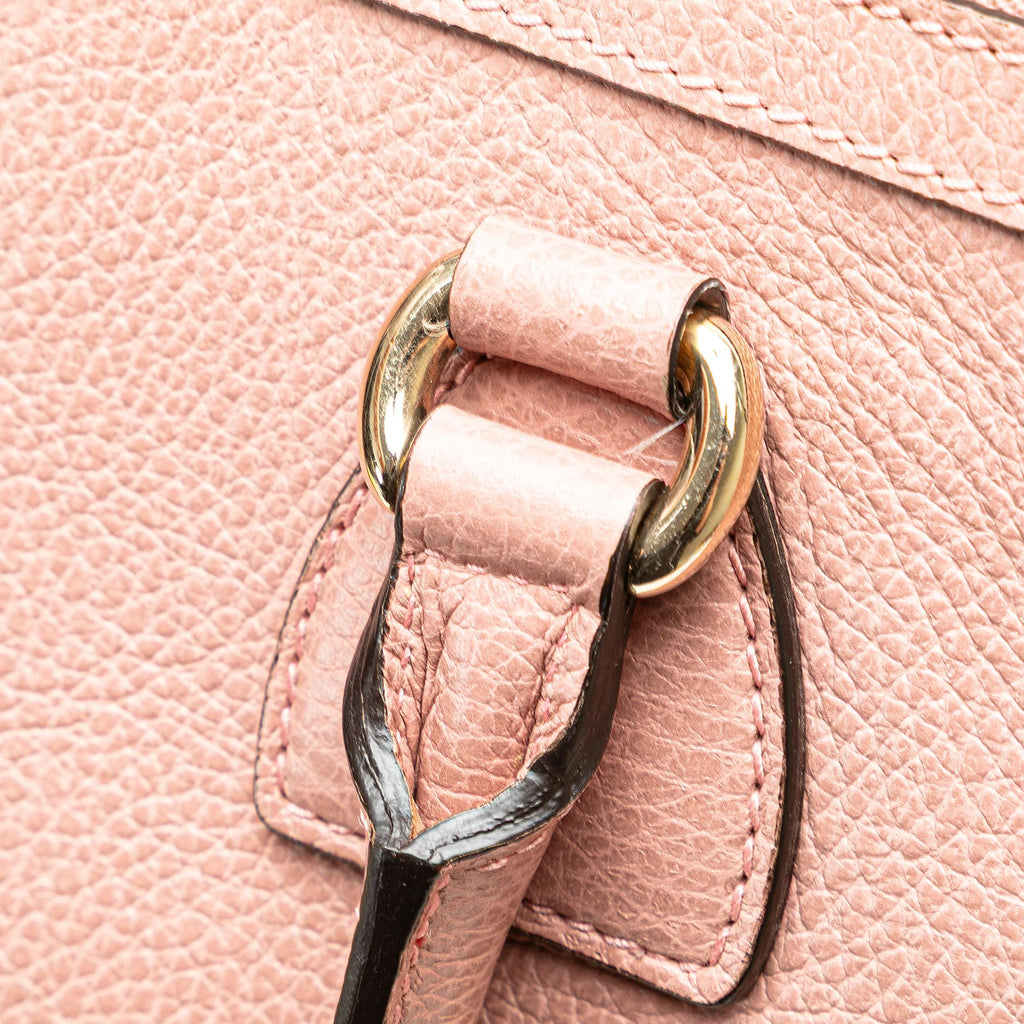 Gucci Dollar Calfskin GG Charm Satchel