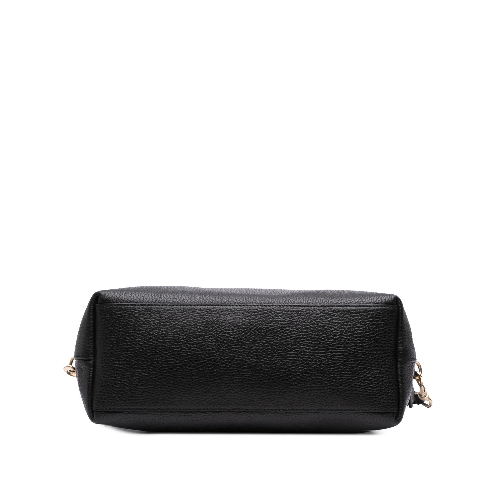 Gucci Dollar Calfskin GG Charm Satchel
