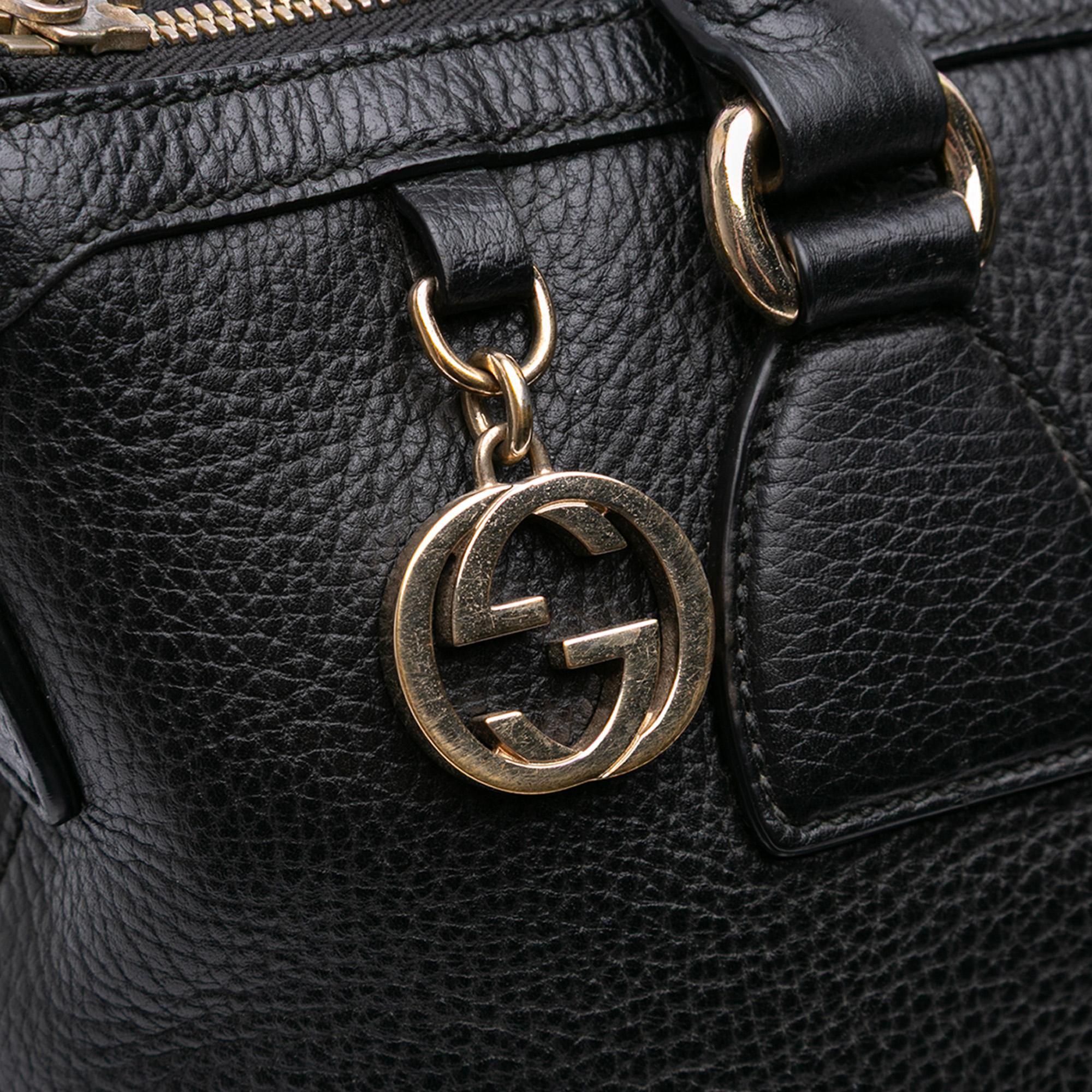 Gucci Dollar Calfskin GG Charm Satchel