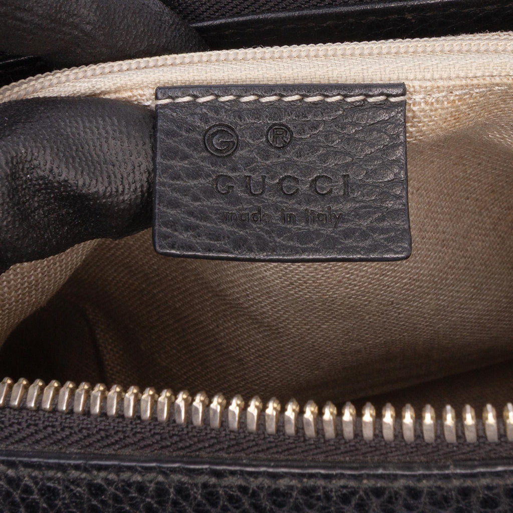 Gucci Dollar Calfskin GG Charm Satchel