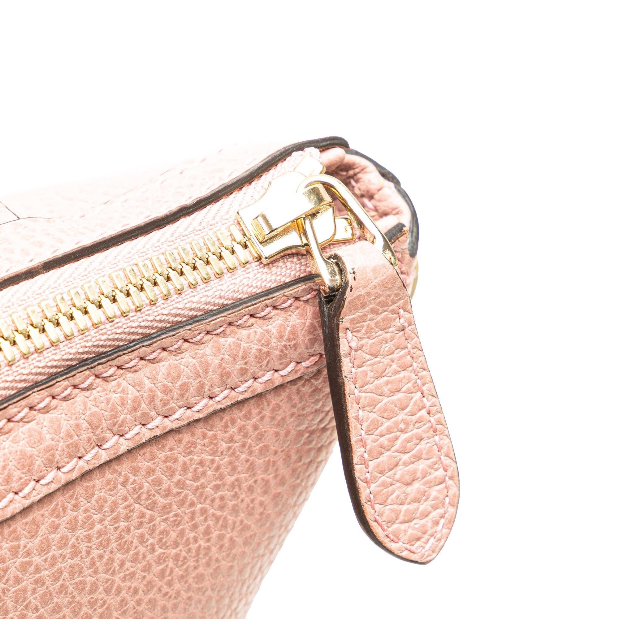 Gucci Dollar Calfskin GG Charm Satchel