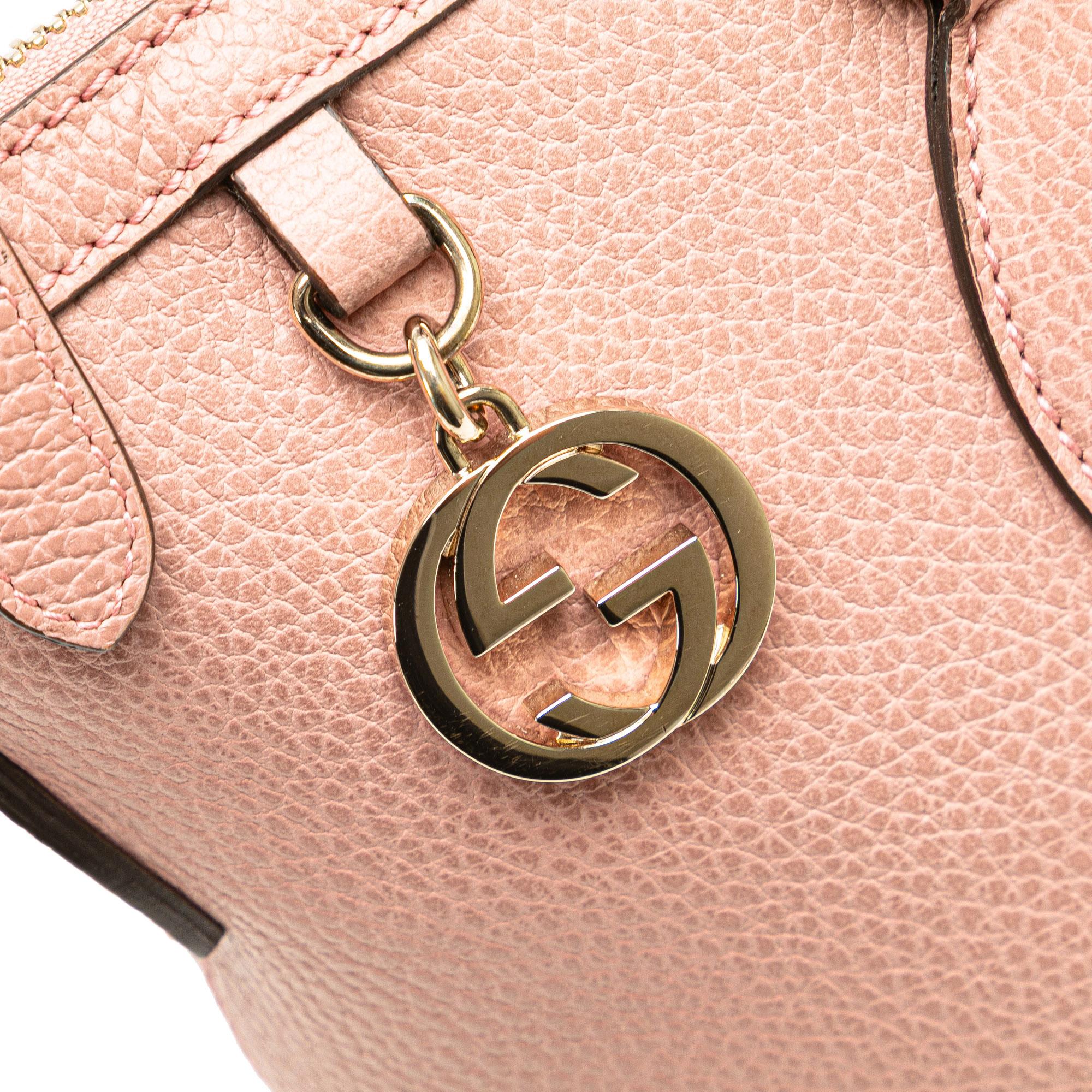 Gucci Dollar Calfskin GG Charm Satchel