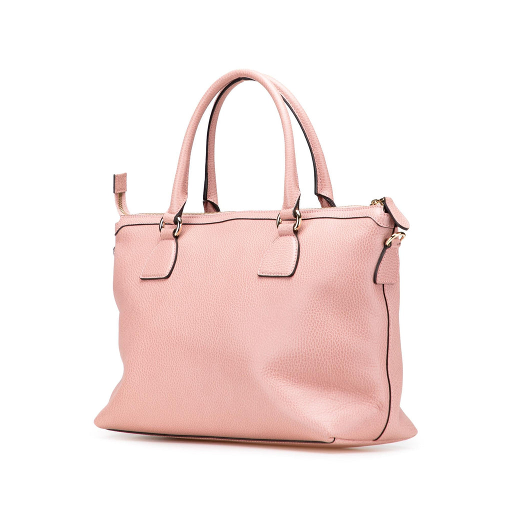 Gucci Dollar Calfskin GG Charm Satchel