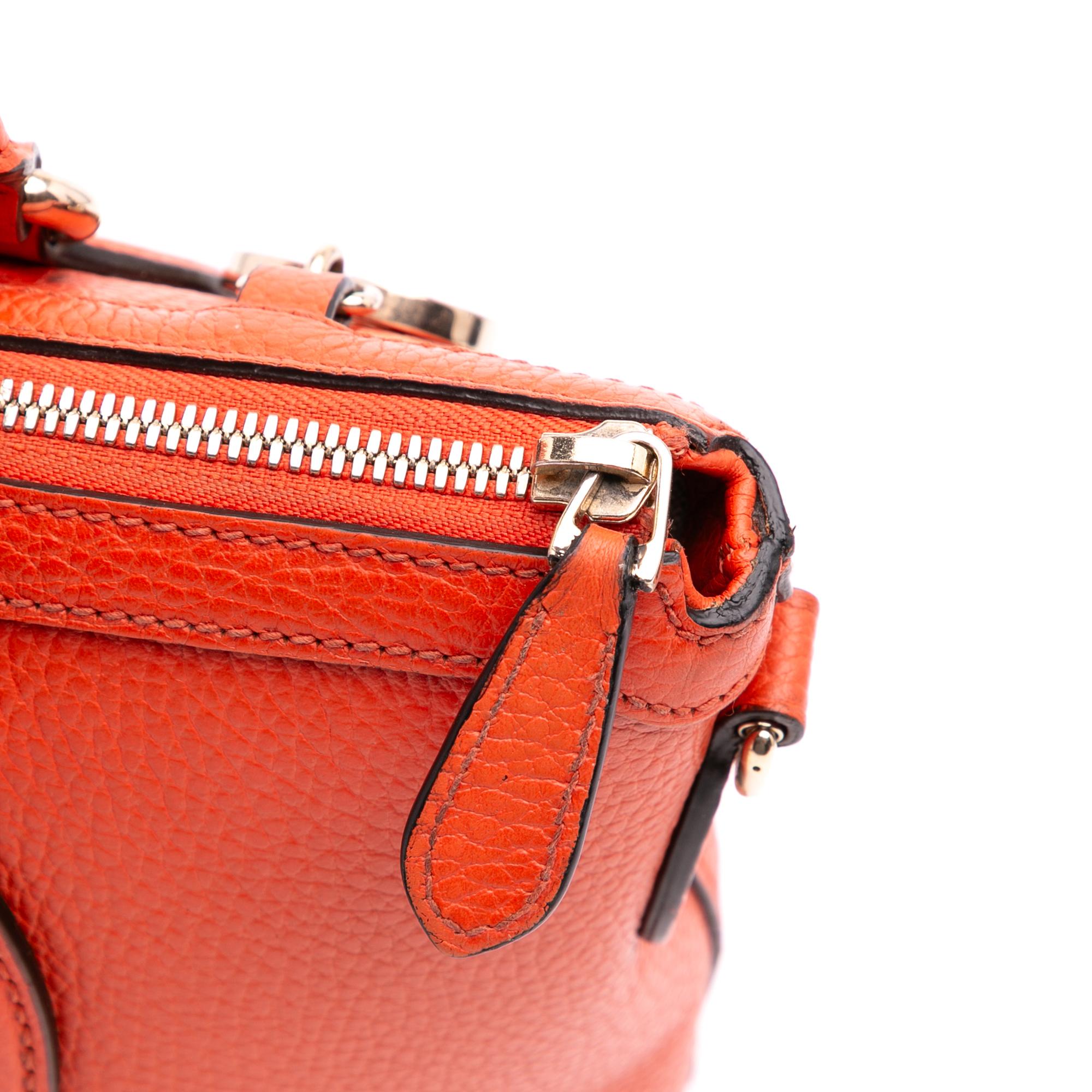 Gucci Dollar Calfskin GG Charm Satchel