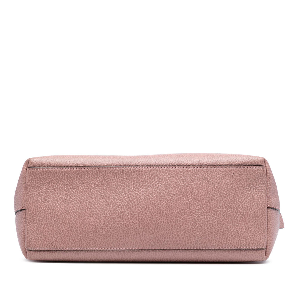 Gucci Dollar Calfskin GG Charm Satchel