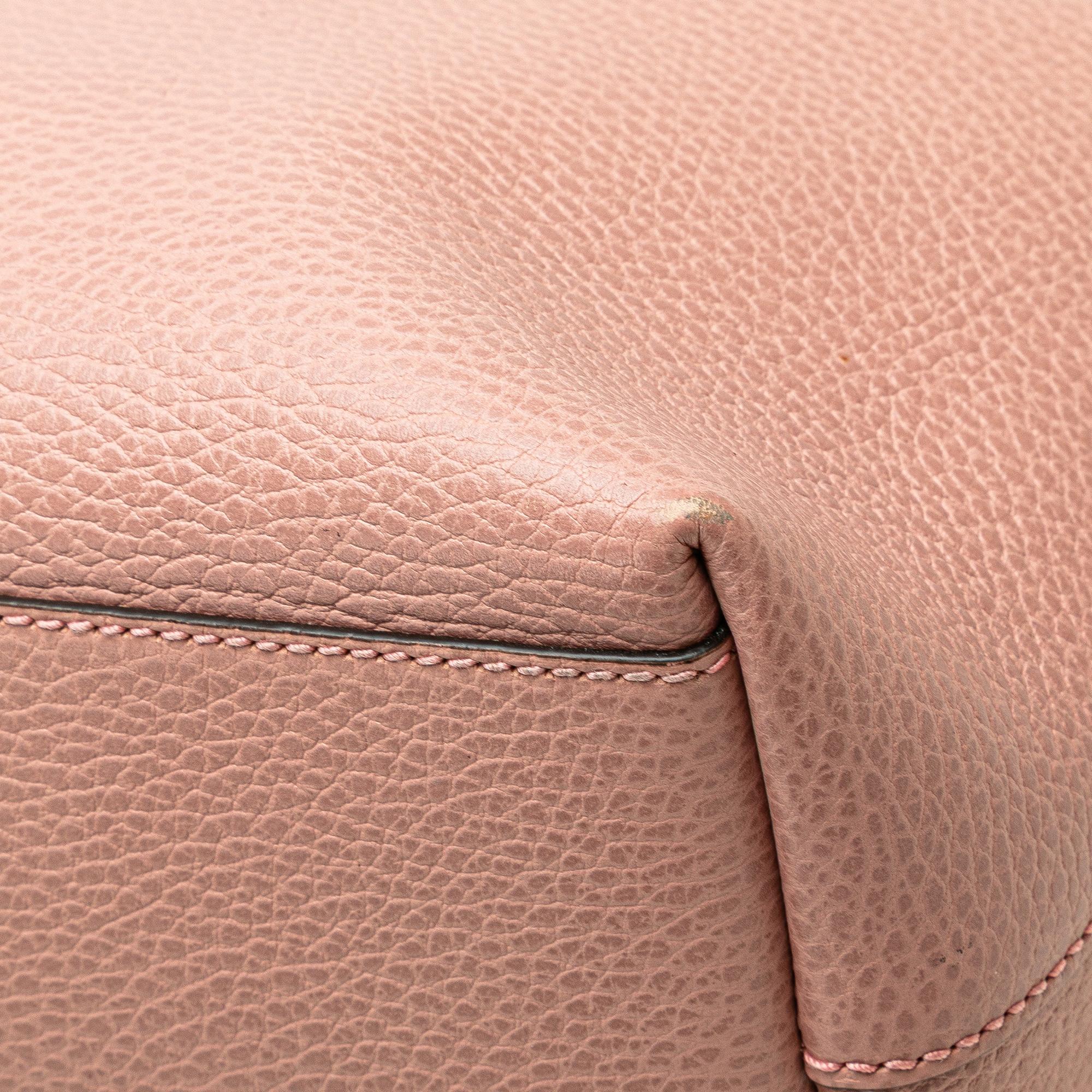Gucci Dollar Calfskin GG Charm Satchel