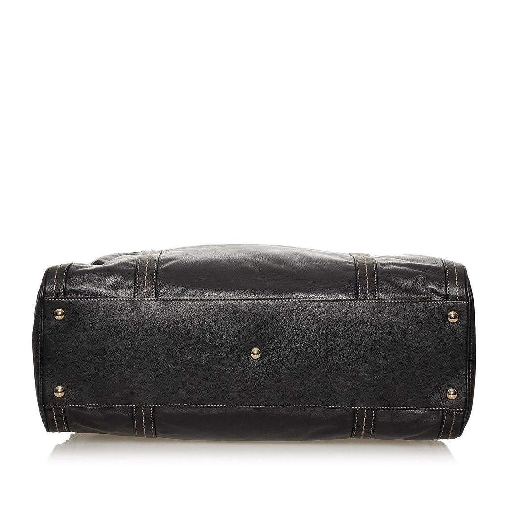 Gucci Duchessa Leather Boston Bag (SHG-2FBg0A)