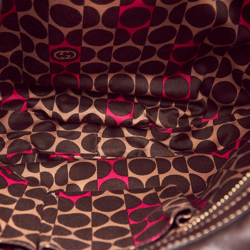 Gucci Duchessa Leather Hobo Bag (SHG-31851)