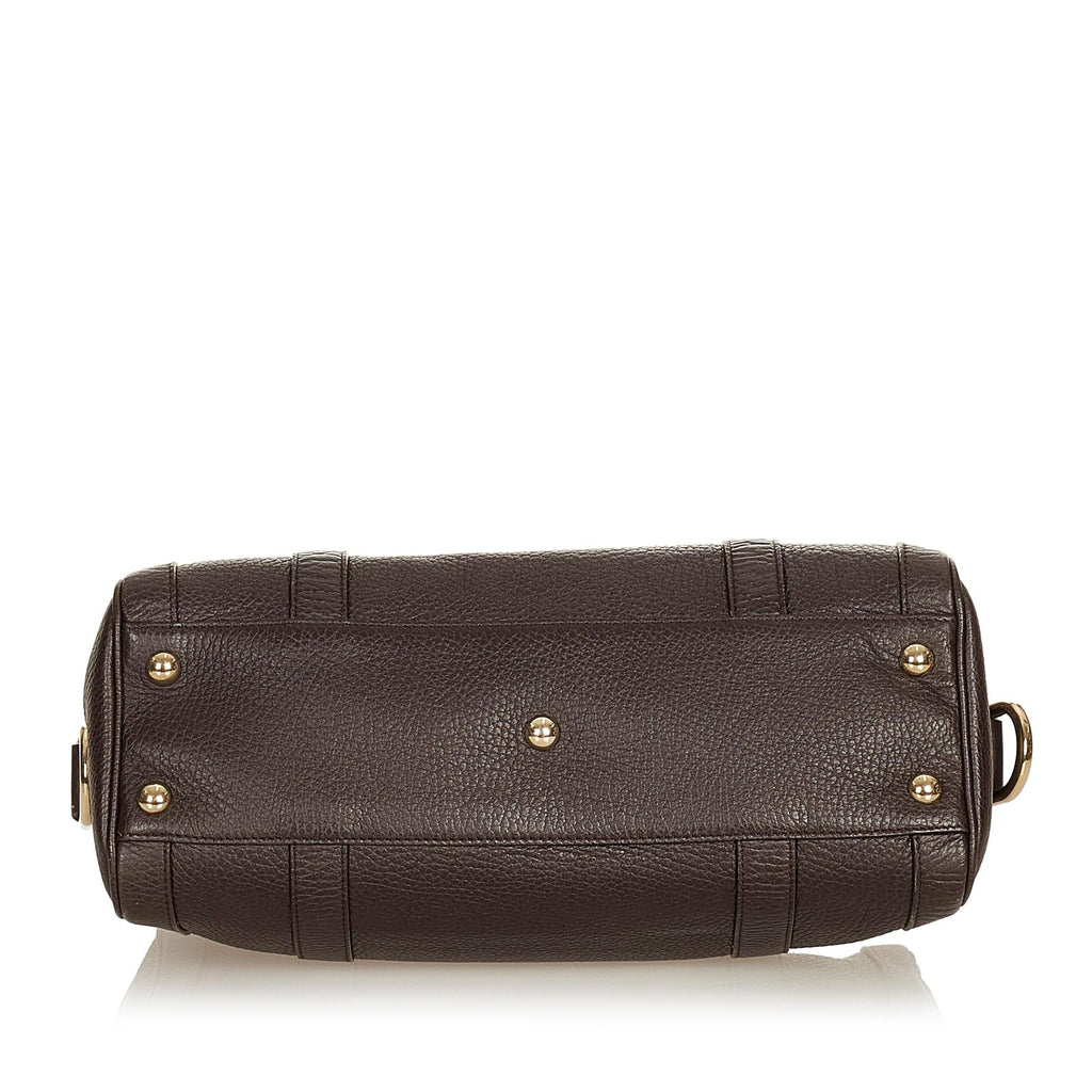 Gucci Duchessa Leather Satchel (SHG-27181)