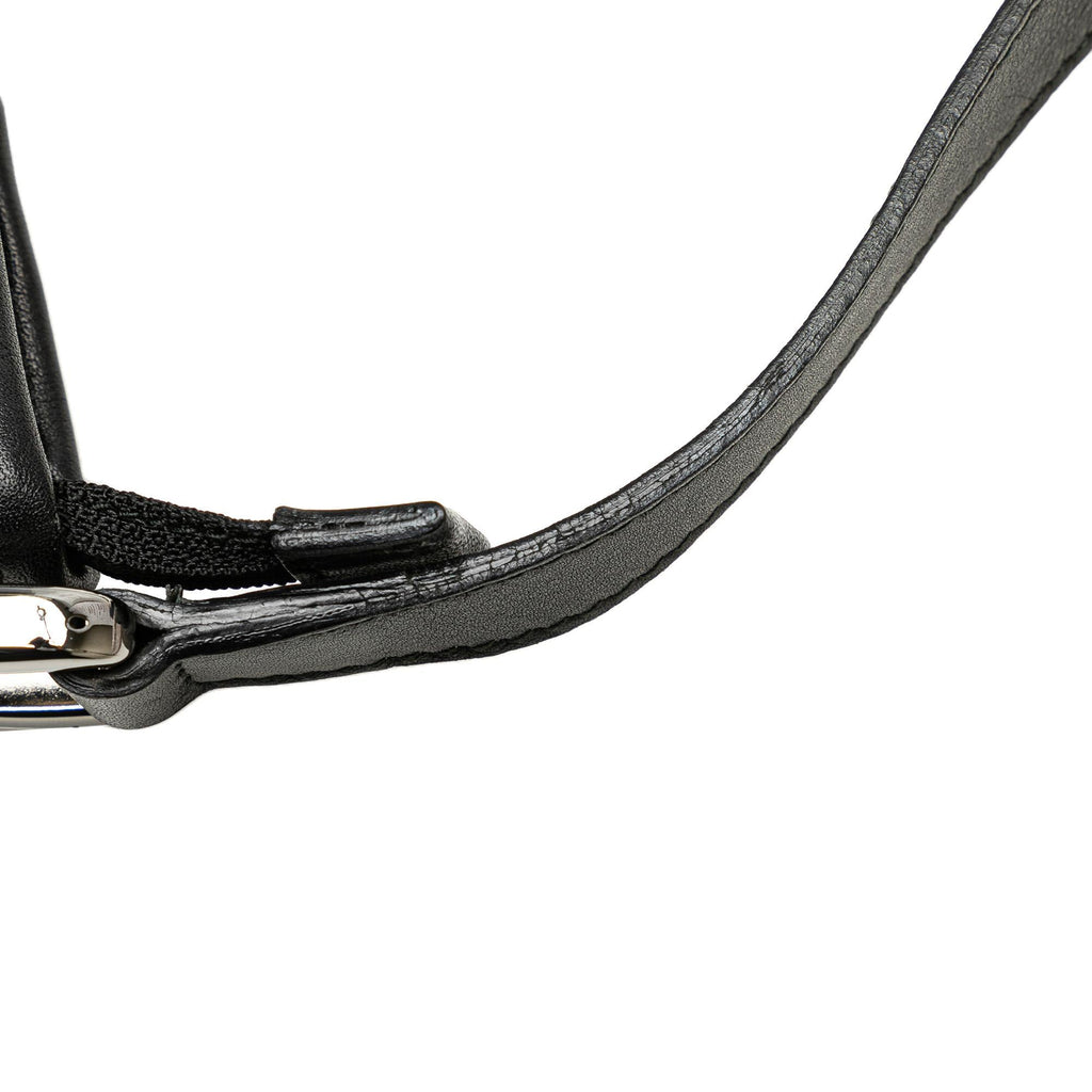 Gucci Embossed Leather Abbey D-Ring Horsebit Crossbody (SHG-qmstig)