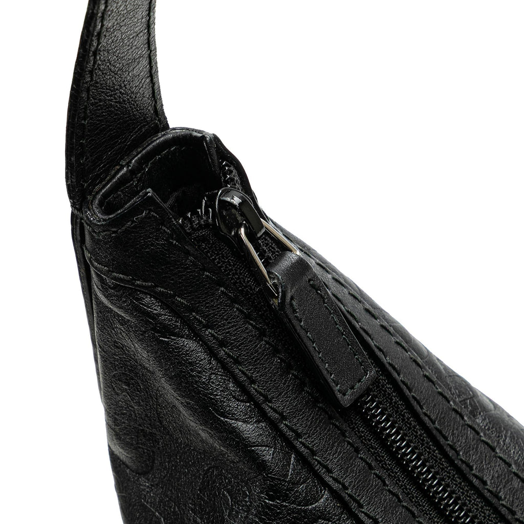 Gucci Embossed Leather Horsebit Princy Hobo
