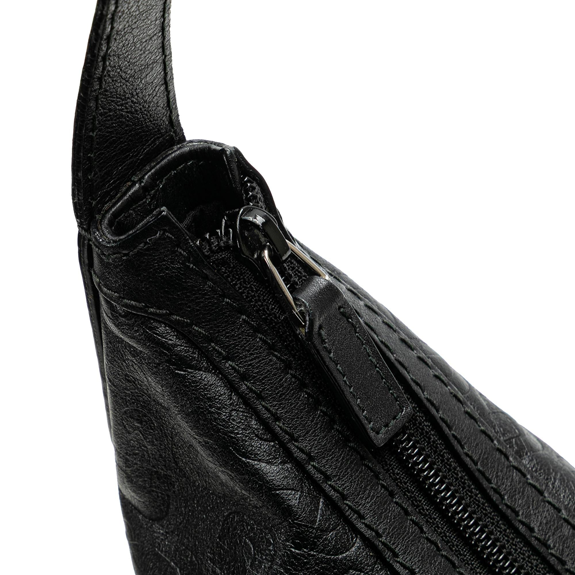Gucci Embossed Leather Horsebit Princy Hobo