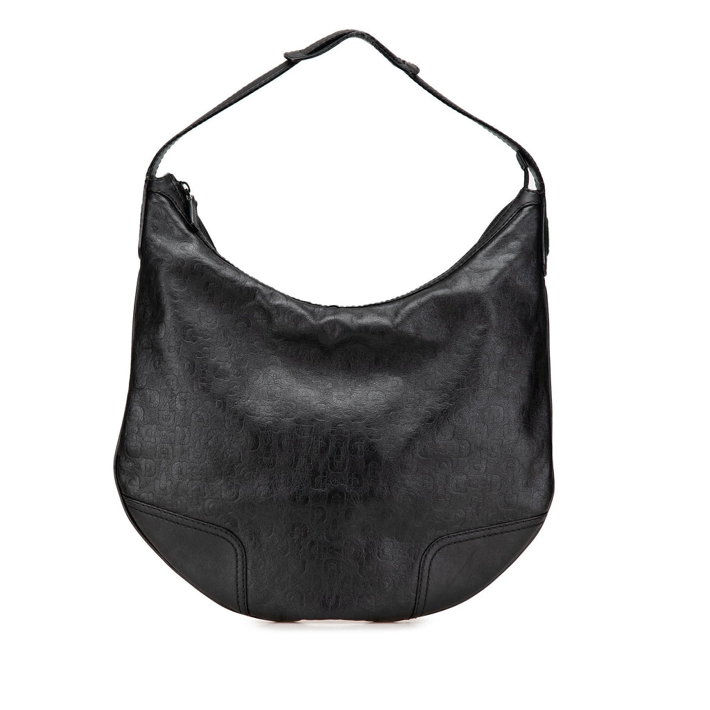Gucci Embossed Leather Horsebit Princy Hobo