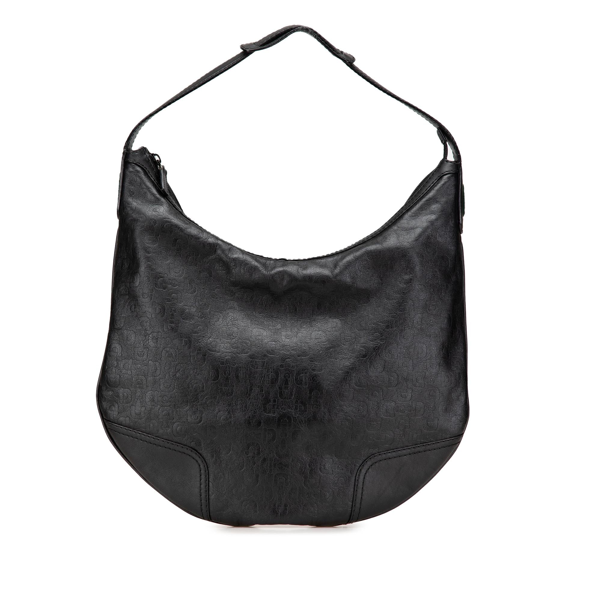 Gucci Embossed Leather Horsebit Princy Hobo