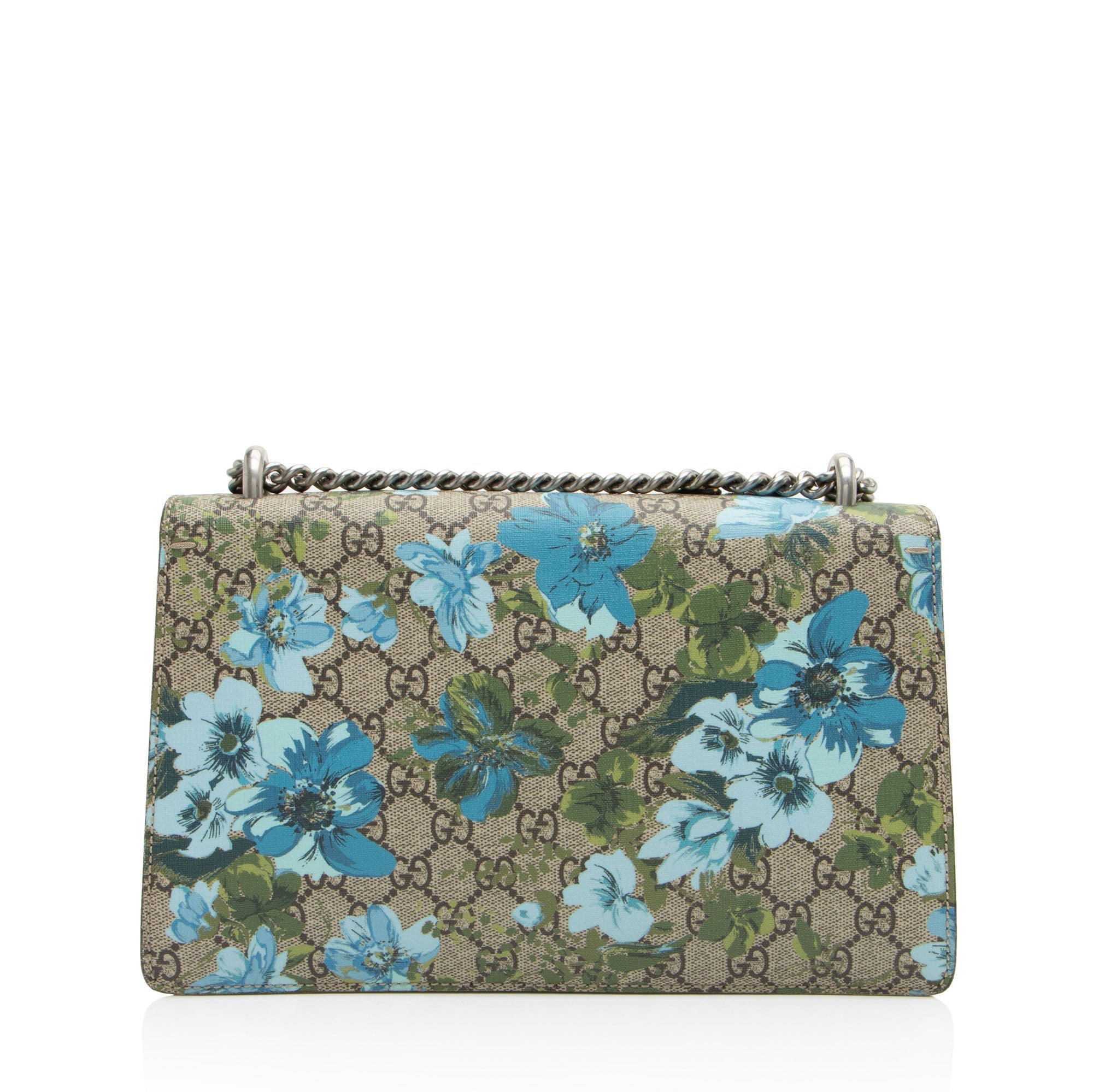 Gucci GG Supreme Blooms Embroidered Dionysus Medium Shoulder Bag