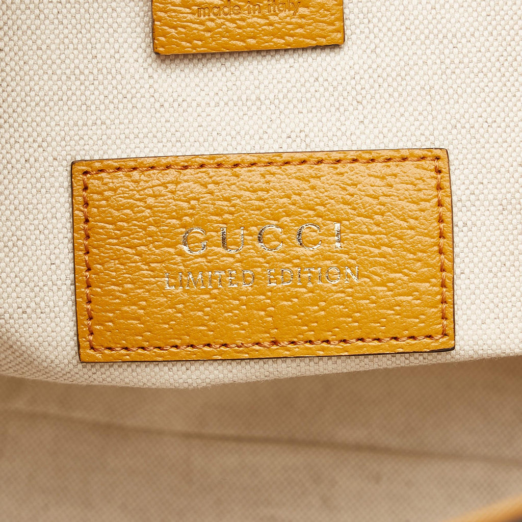 Gucci Exo Kai Teddy Bear GG Supreme Tote Bag
