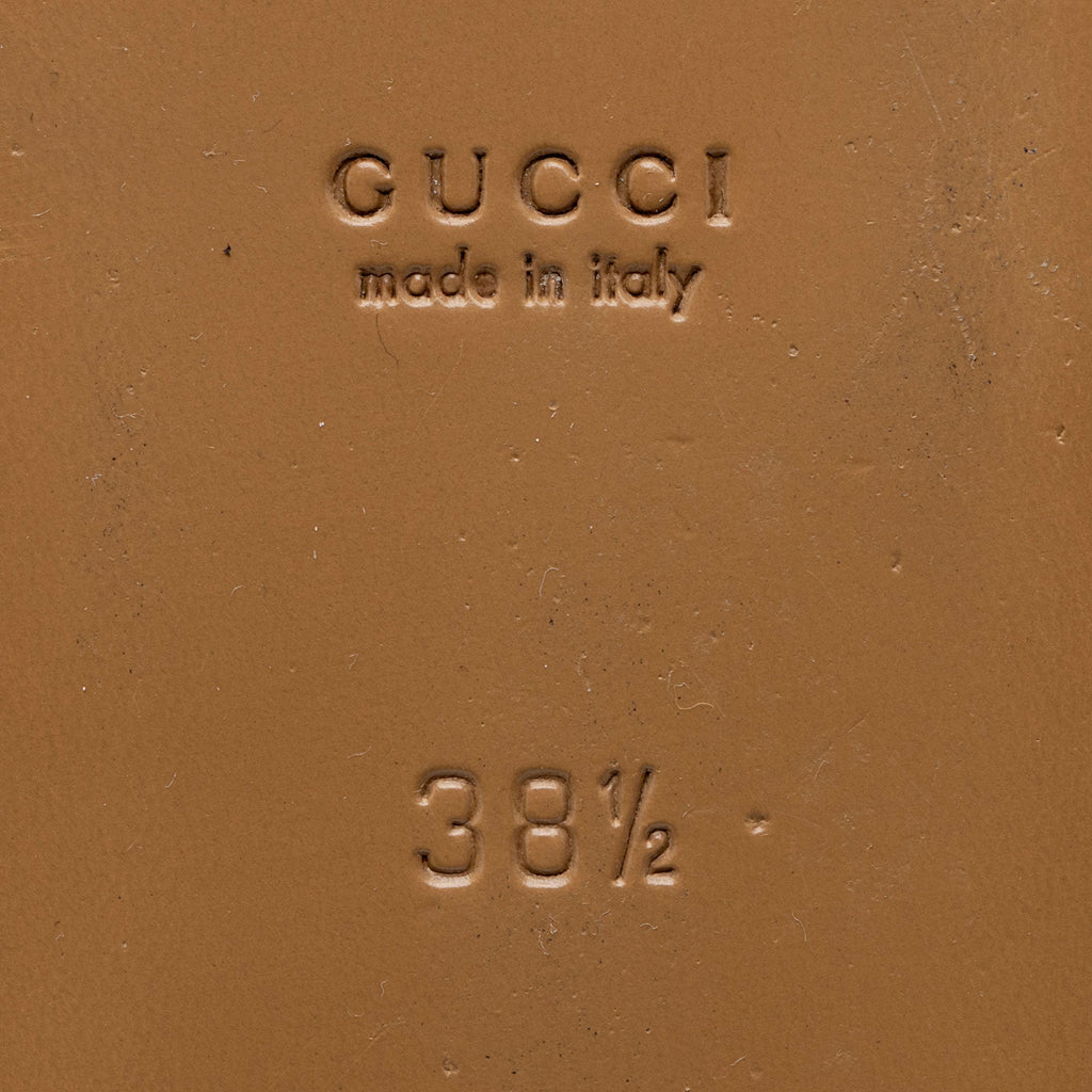Gucci Felt Fur Gucci 100 Princetown Slippers - Size 8.5 / 38.5 (SHF-9E2dap)