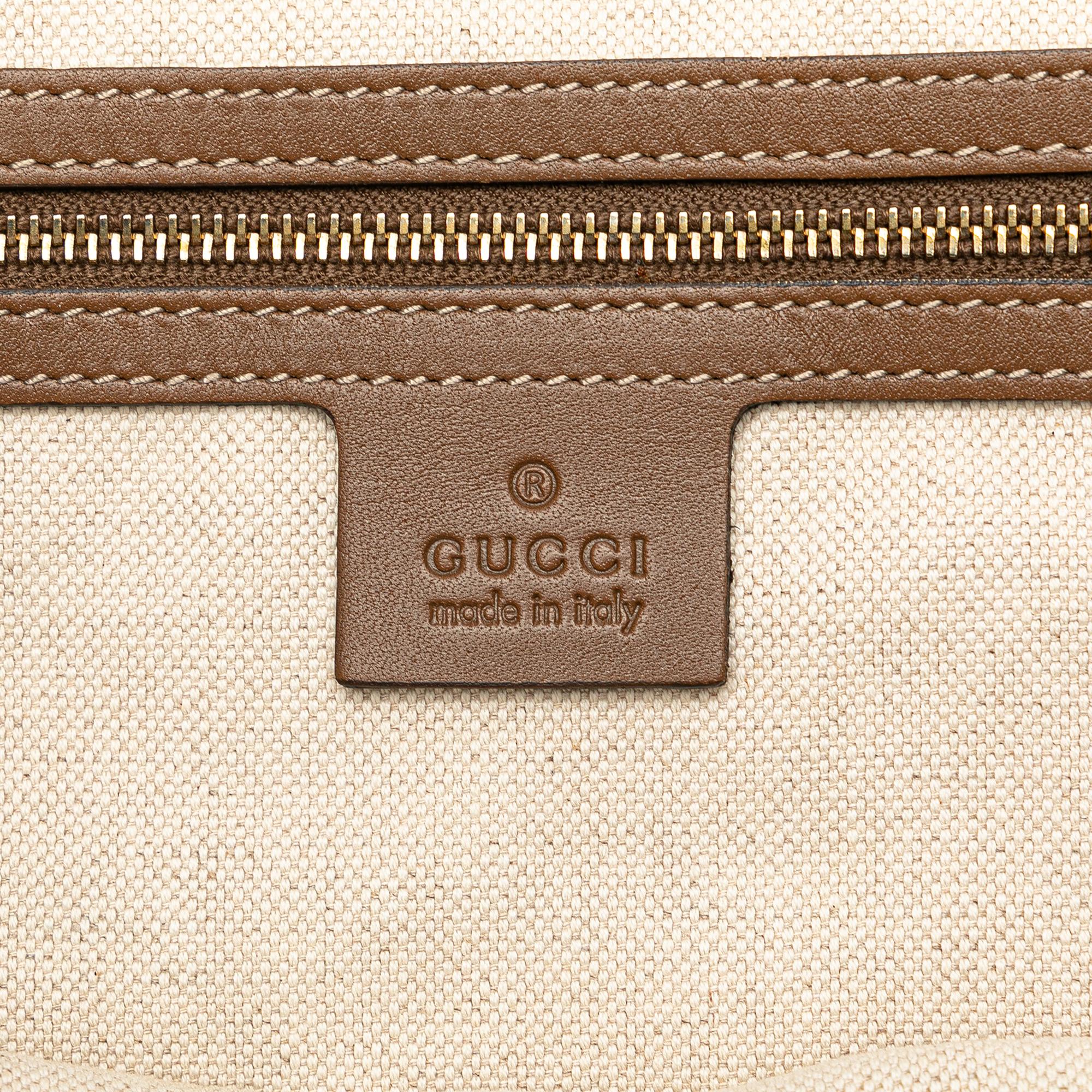 Gucci Flora Canvas Craft Tote (SHG-7nJYvD)