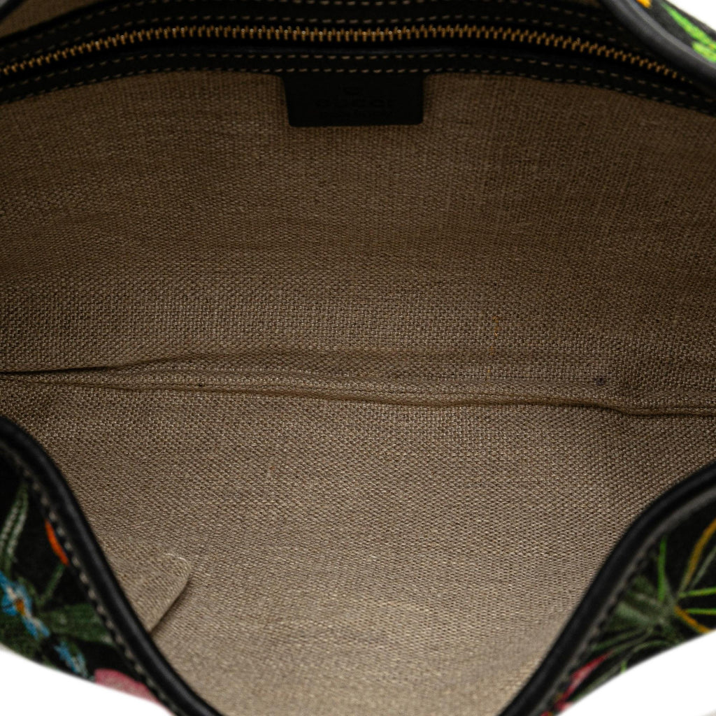 Gucci Flora Canvas Jackie O Bouvier (SHG-N0nf1j)
