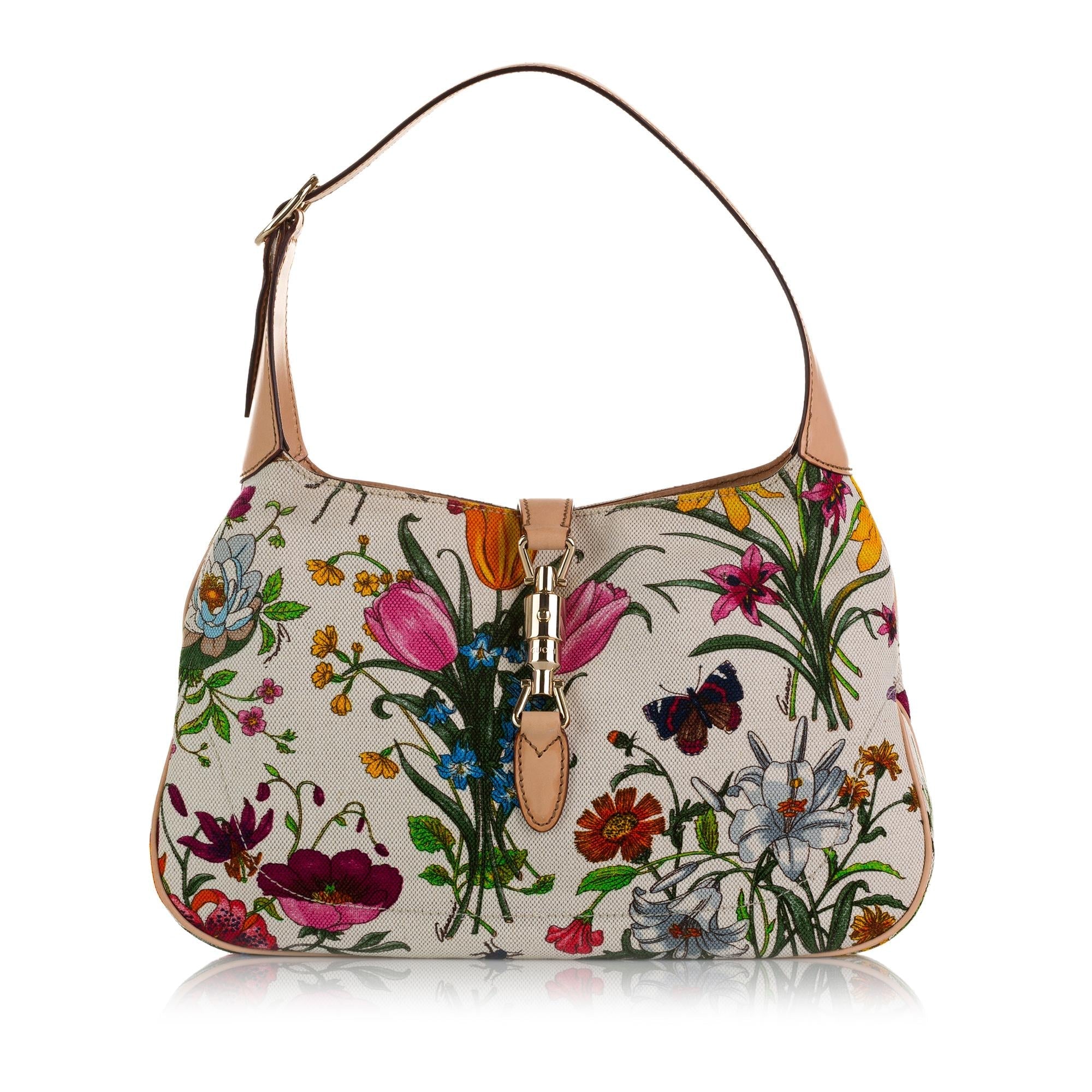 Gucci Flora Jackie Shoulder bag (SHG-wcbJh4)