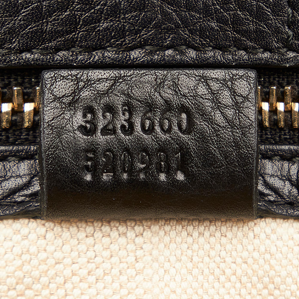 Gucci Flora Knight Bamboo Shopper Canvas Satchel (SHG-26471)