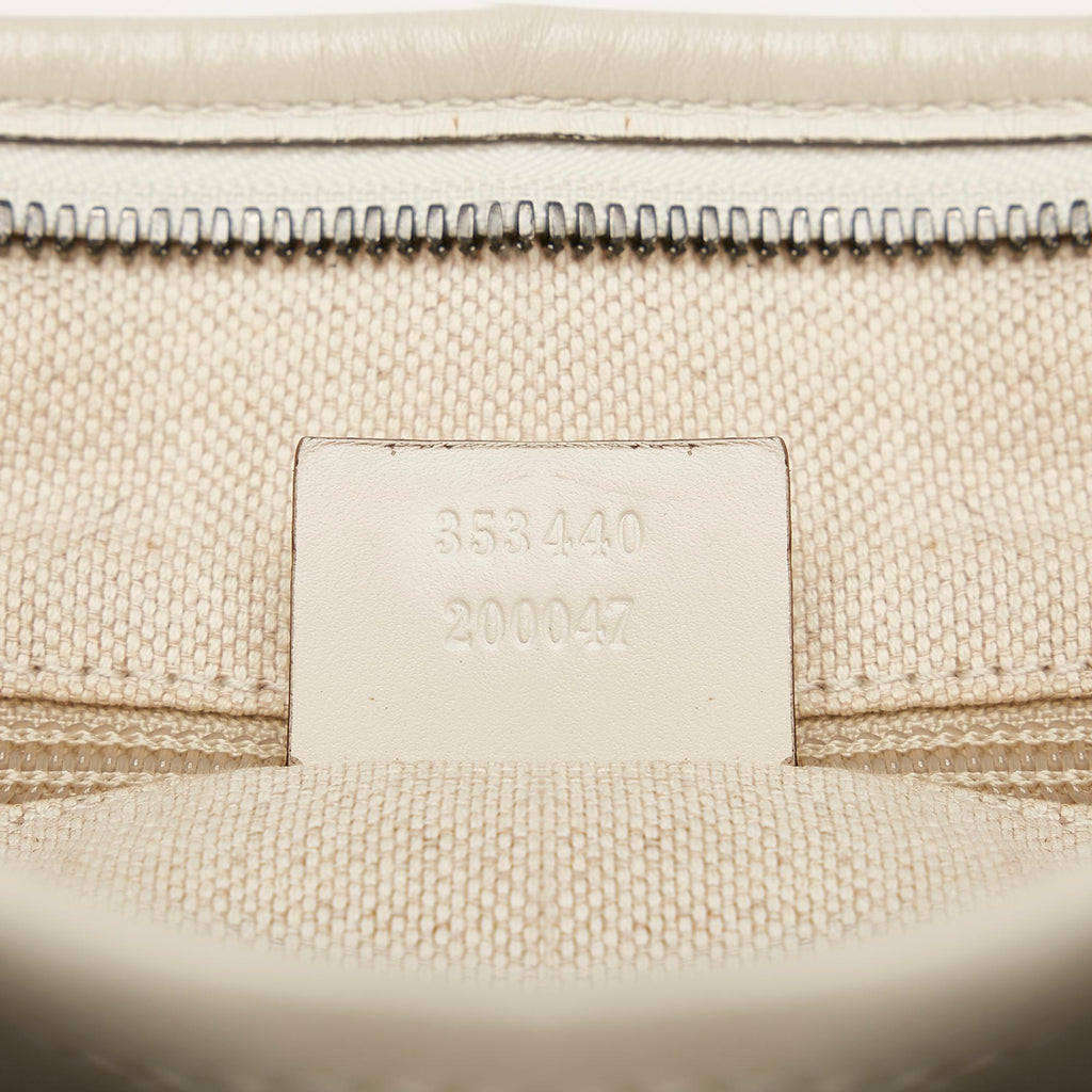 Gucci Flora Knight Canvas Satchel (SHG-28053)