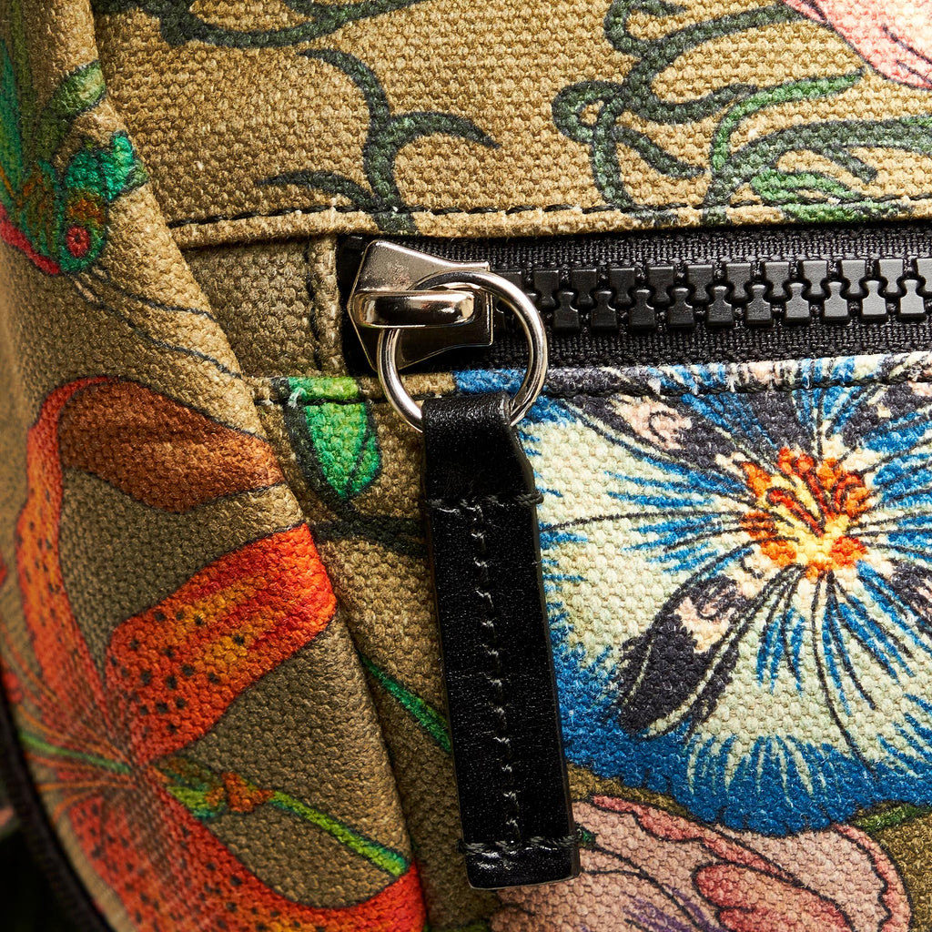 Gucci Flora Snake Techpack Backpack (SHG-C67crI)