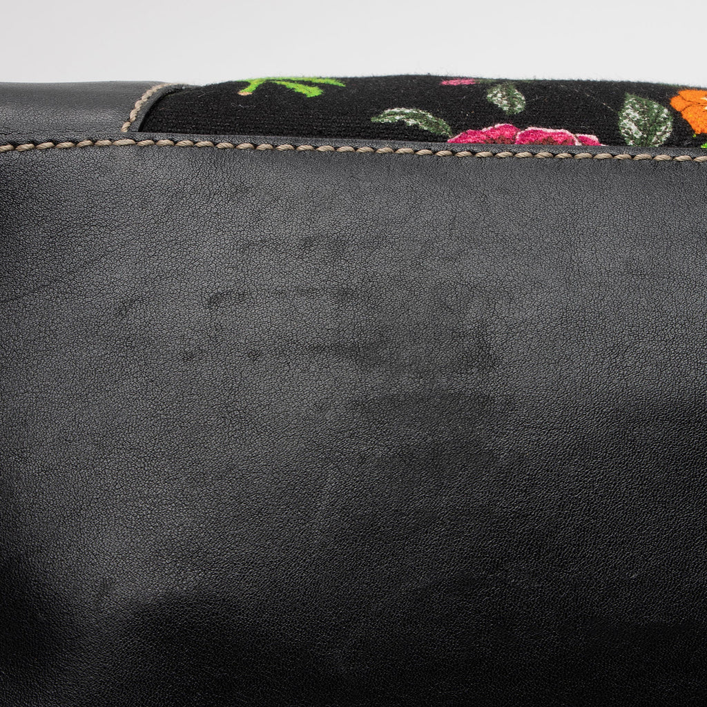 Gucci Floral Canvas Creole Large Tote (SHF-aD7V3p)