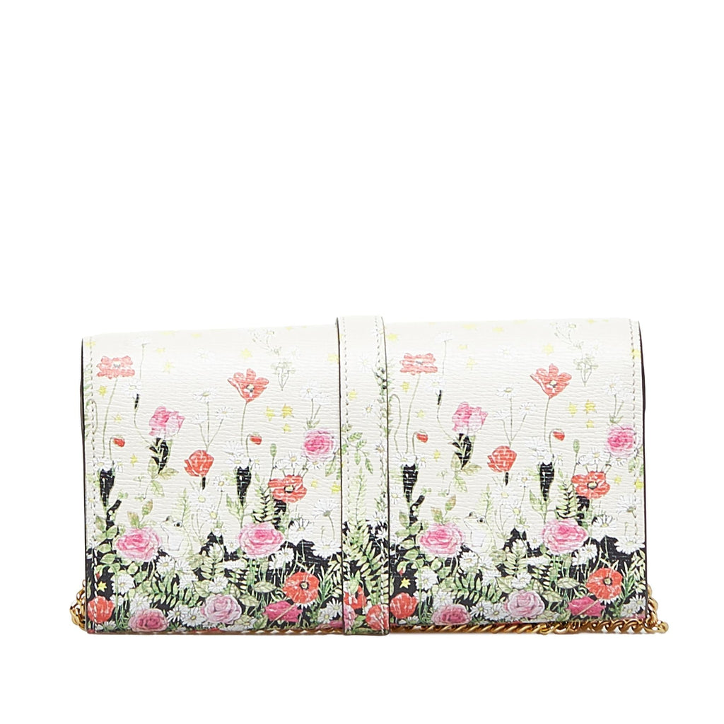 Gucci Floral Jackie 1961 Wallet on Chain (SHG-GHeOz2)