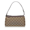 Gucci Gucci Abbey D-Ring Canvas Baguette (SHG-29572)