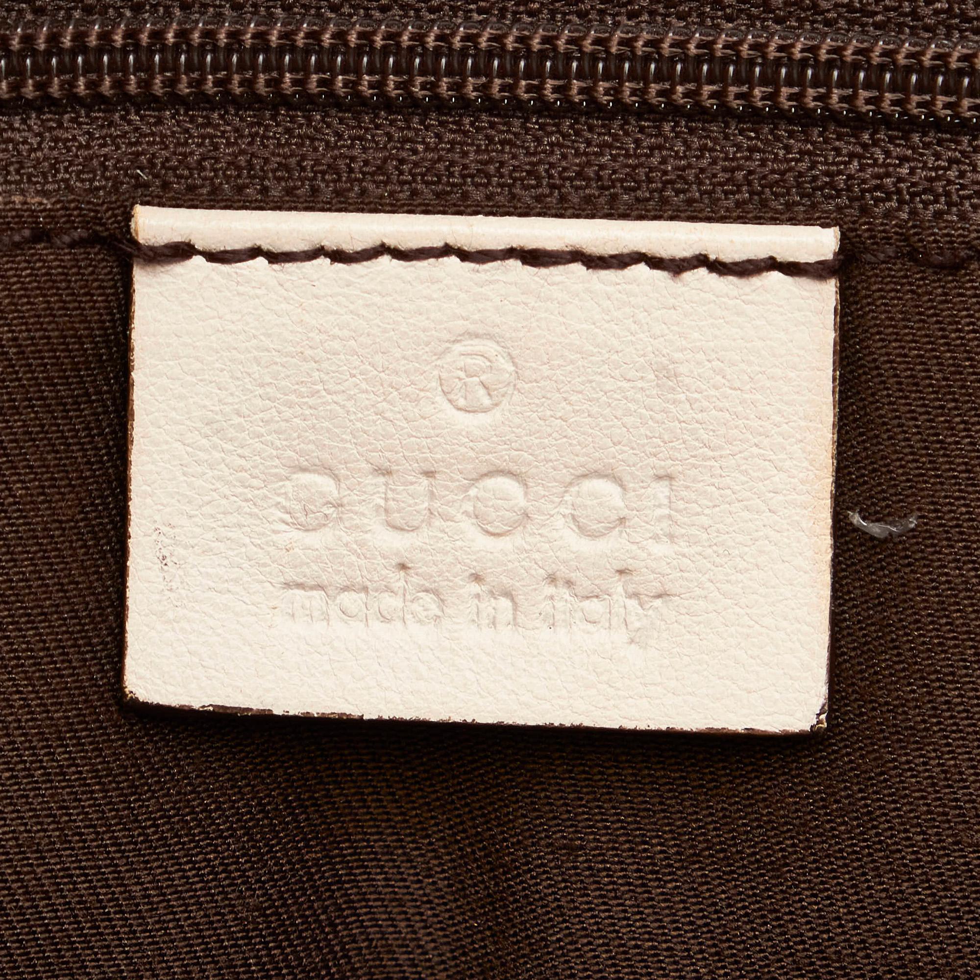 Gucci Gucci Abbey D-Ring Canvas Shoulder Bag (SHG-32453)