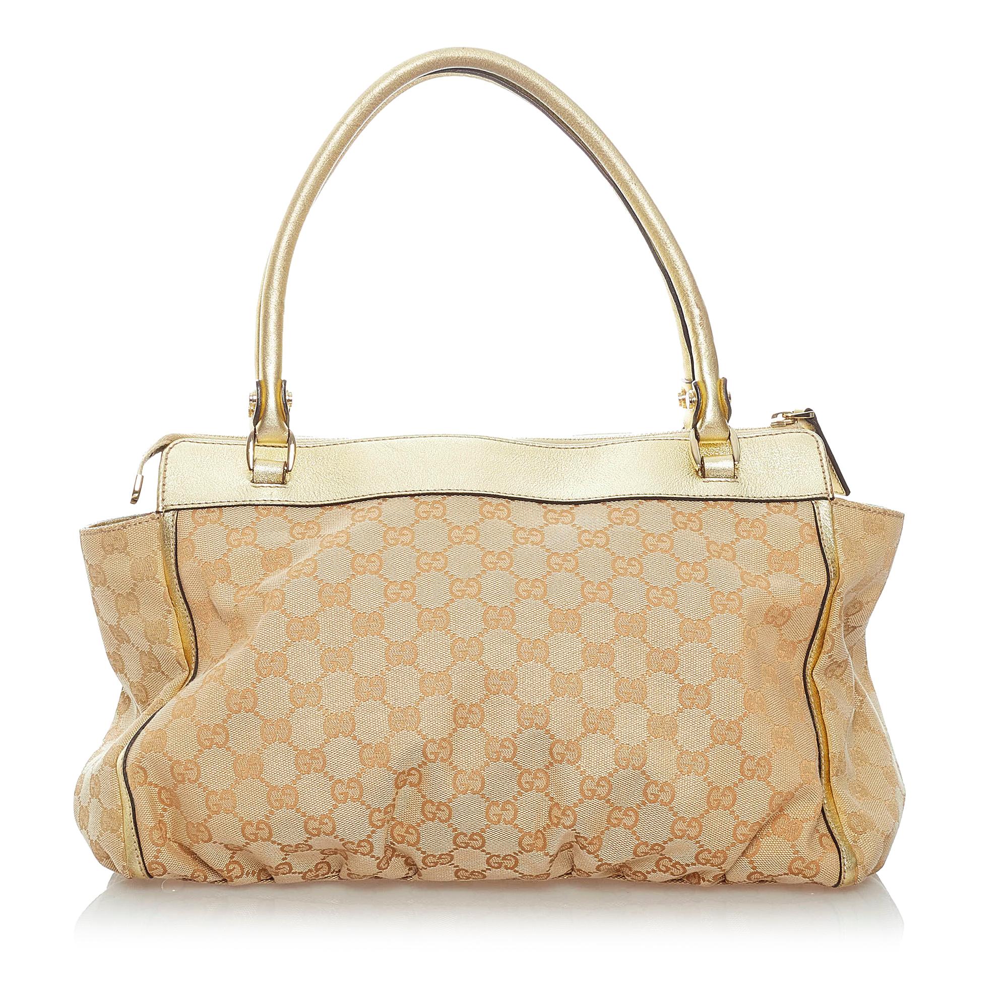 Gucci Gucci Abbey D-Ring Canvas Shoulder Bag (SHG-32900)