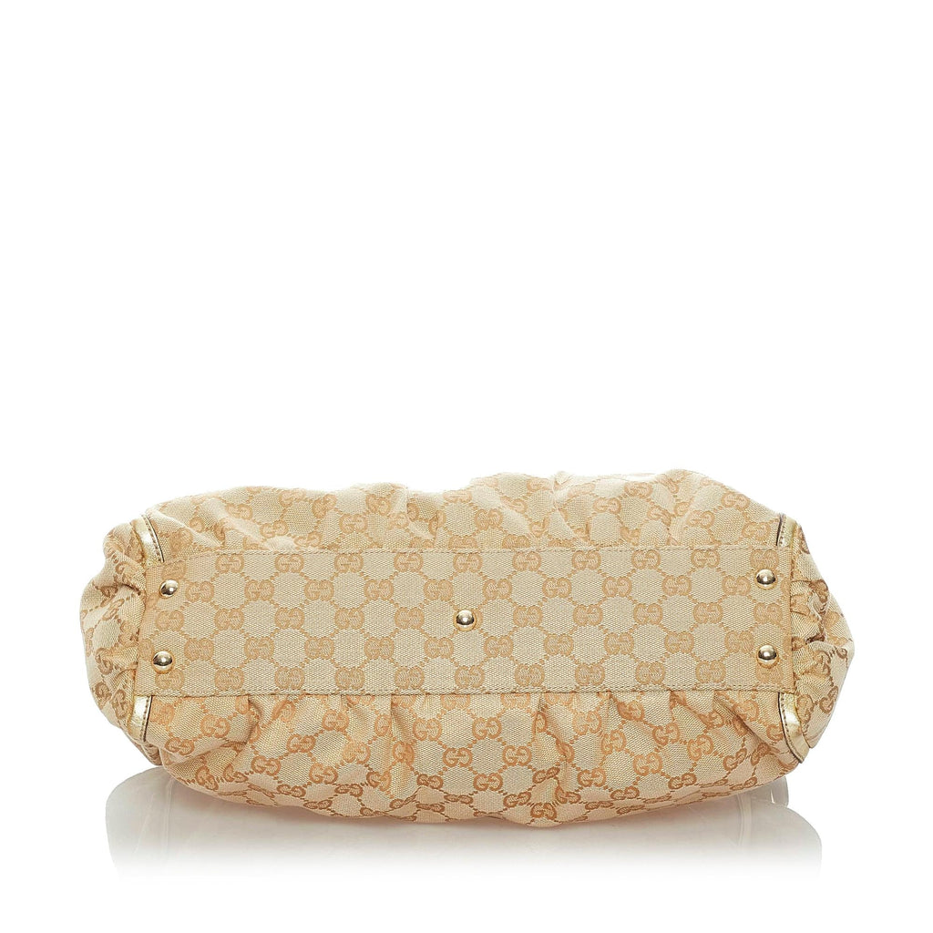 Gucci Gucci Abbey D-Ring Canvas Shoulder Bag (SHG-32900)