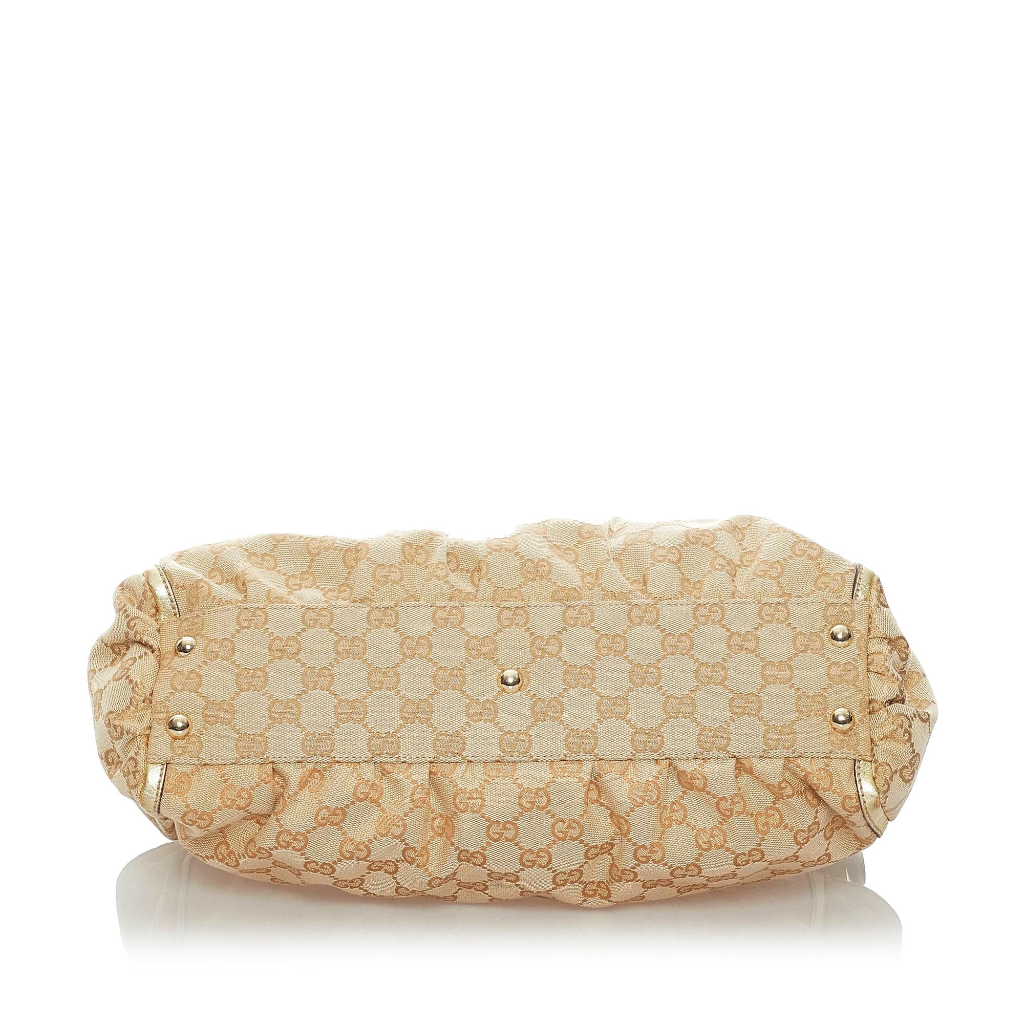 Gucci Gucci Abbey D-Ring Canvas Shoulder Bag (SHG-32900)