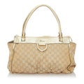 Gucci Gucci Abbey D-Ring Canvas Shoulder Bag (SHG-32900)