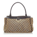 Gucci GG Abbey-D Ring Canvas Tote Bag (SHG-30364)