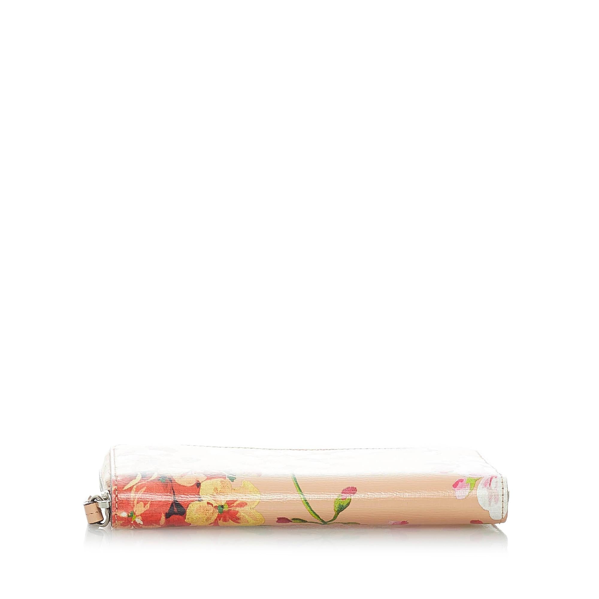 Gucci Gucci Blooms Zip Around Long Wallet (SHG-32346)