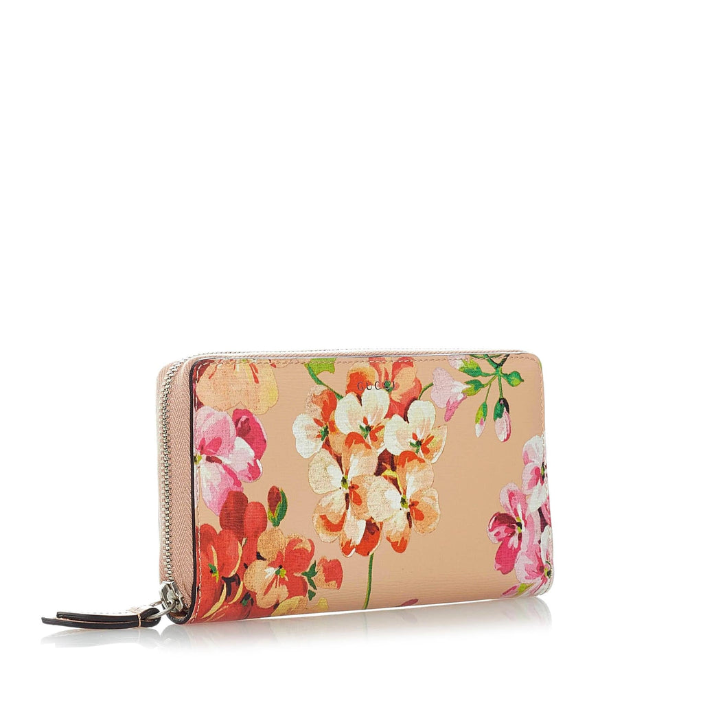 Gucci Gucci Blooms Zip Around Long Wallet (SHG-32346)