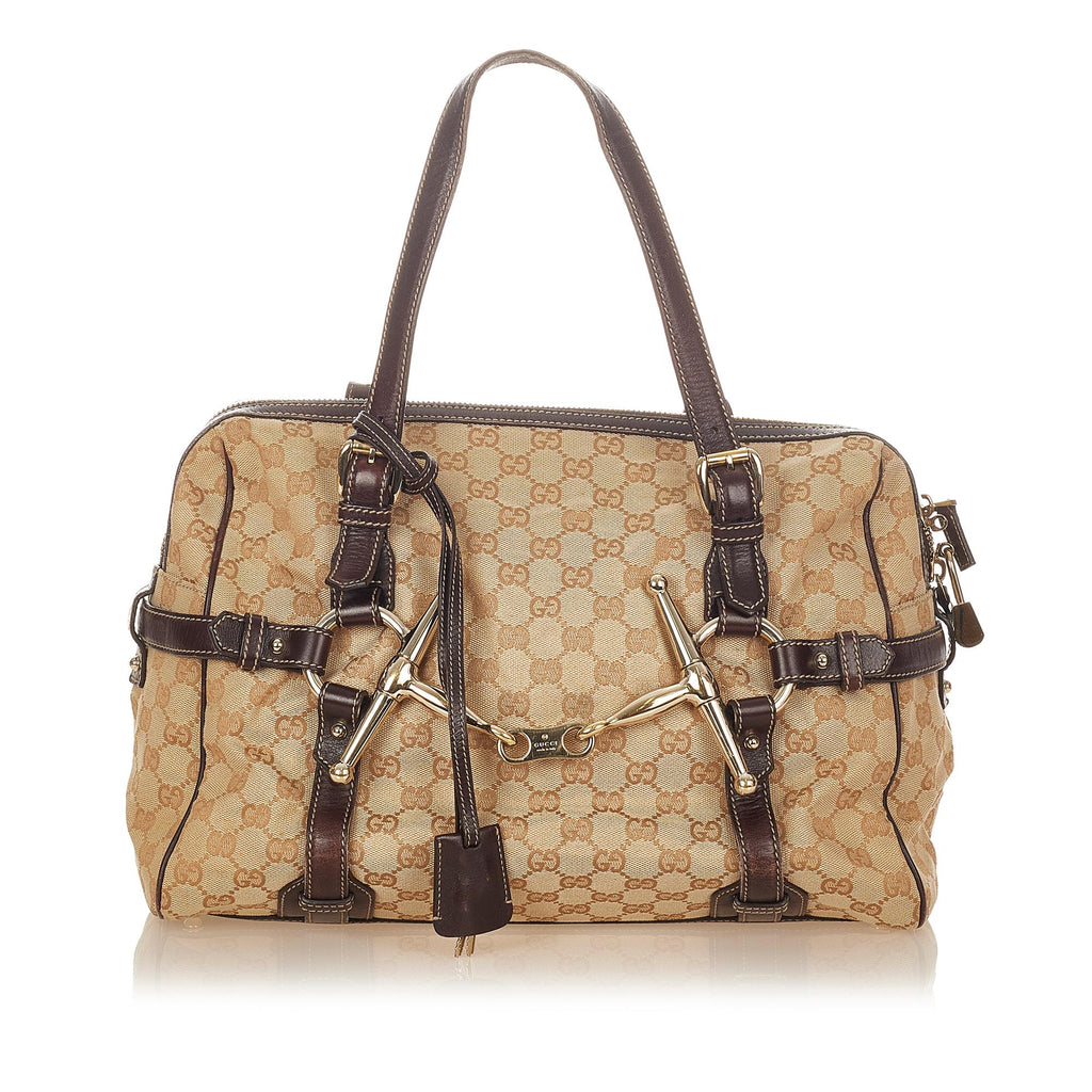 Gucci Gucci Canvas 85th Anniversary Shoulder Bag (SHG-25944)