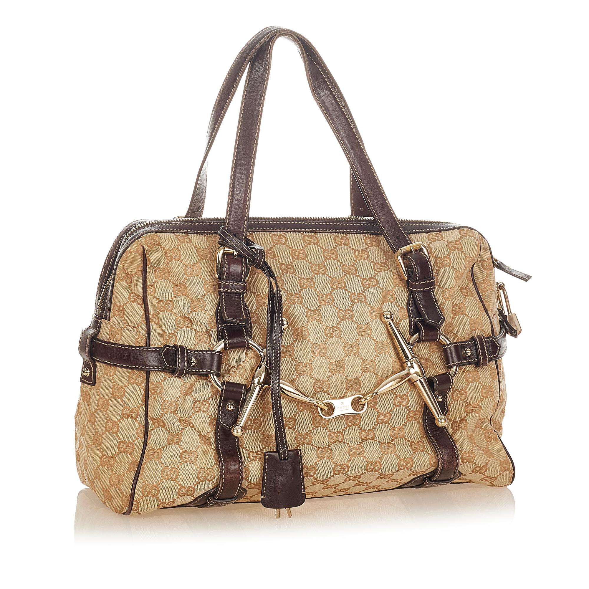 Gucci Gucci Canvas 85th Anniversary Shoulder Bag (SHG-25944)