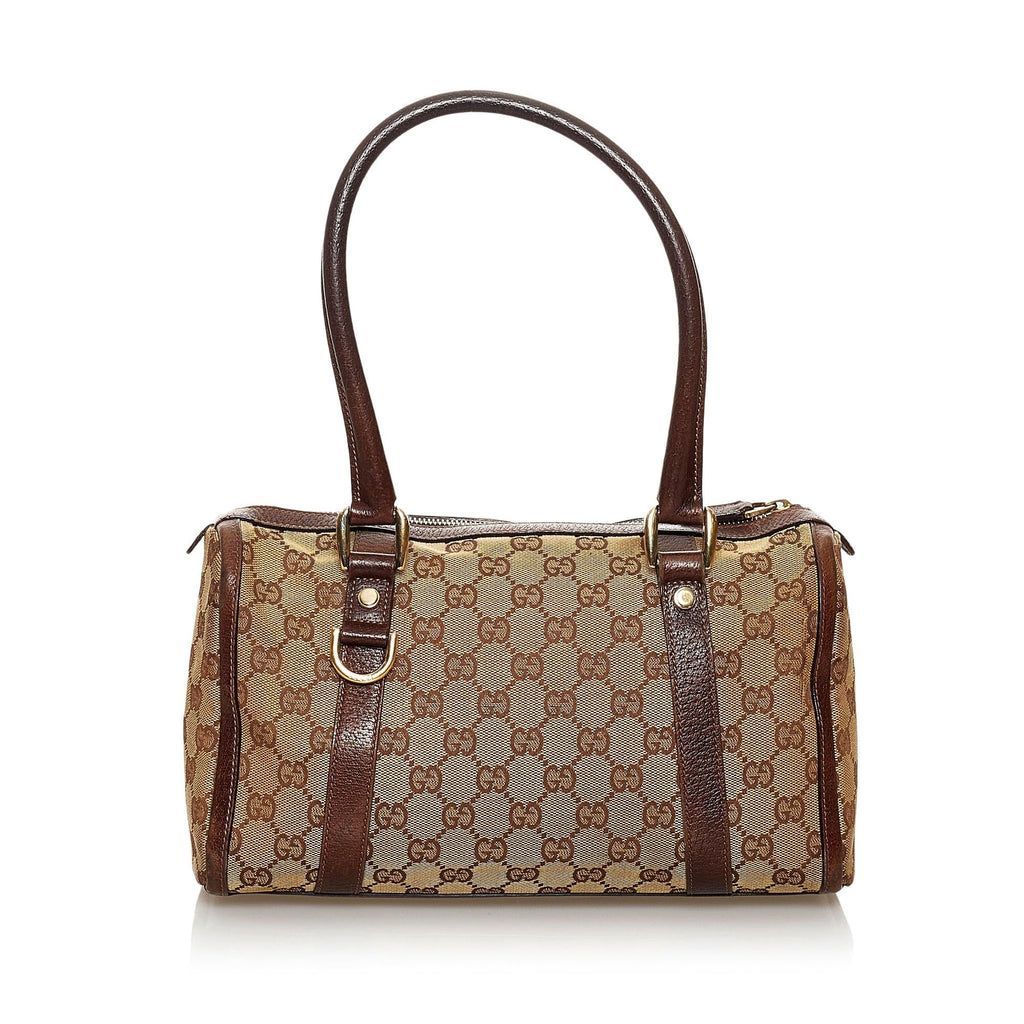 Gucci Gucci Canvas Abbey Boston Bag (SHG-30048)