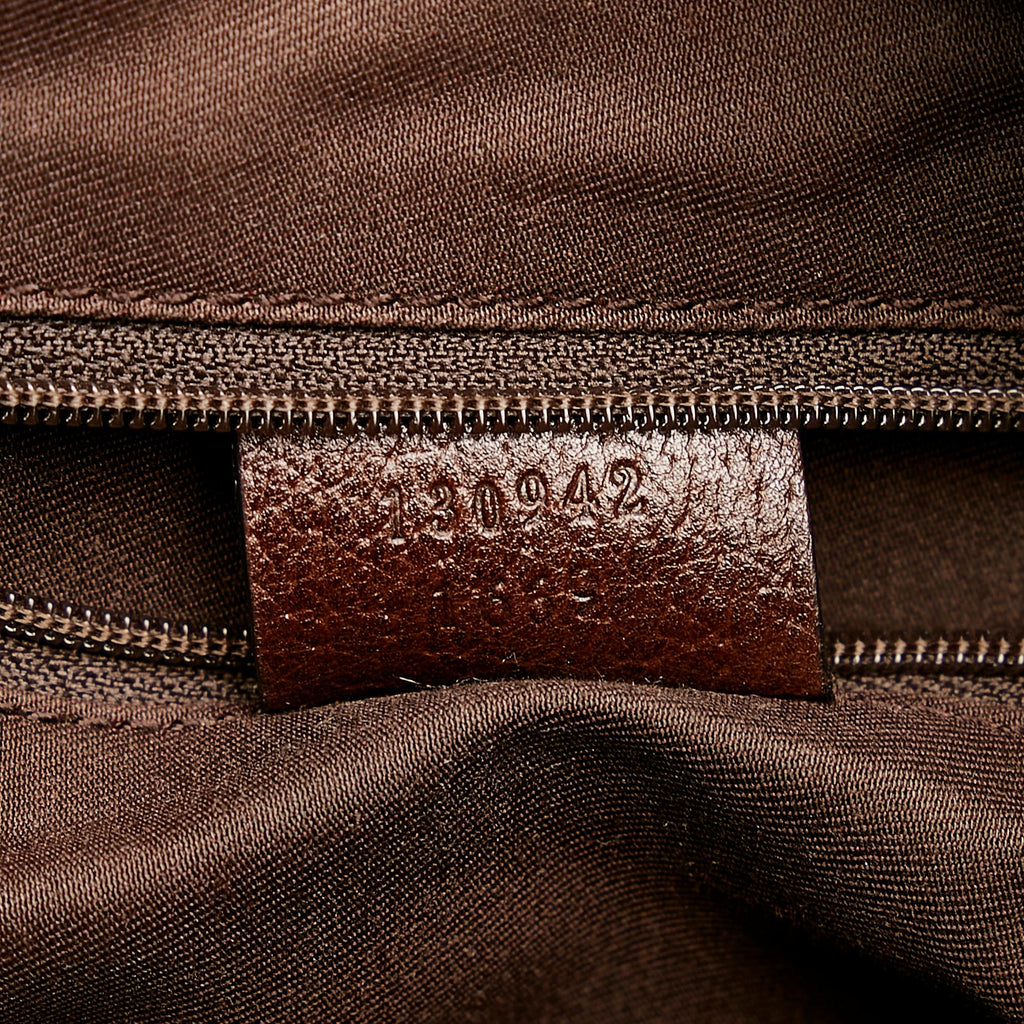 Gucci Gucci Canvas Abbey Boston Bag (SHG-30048)