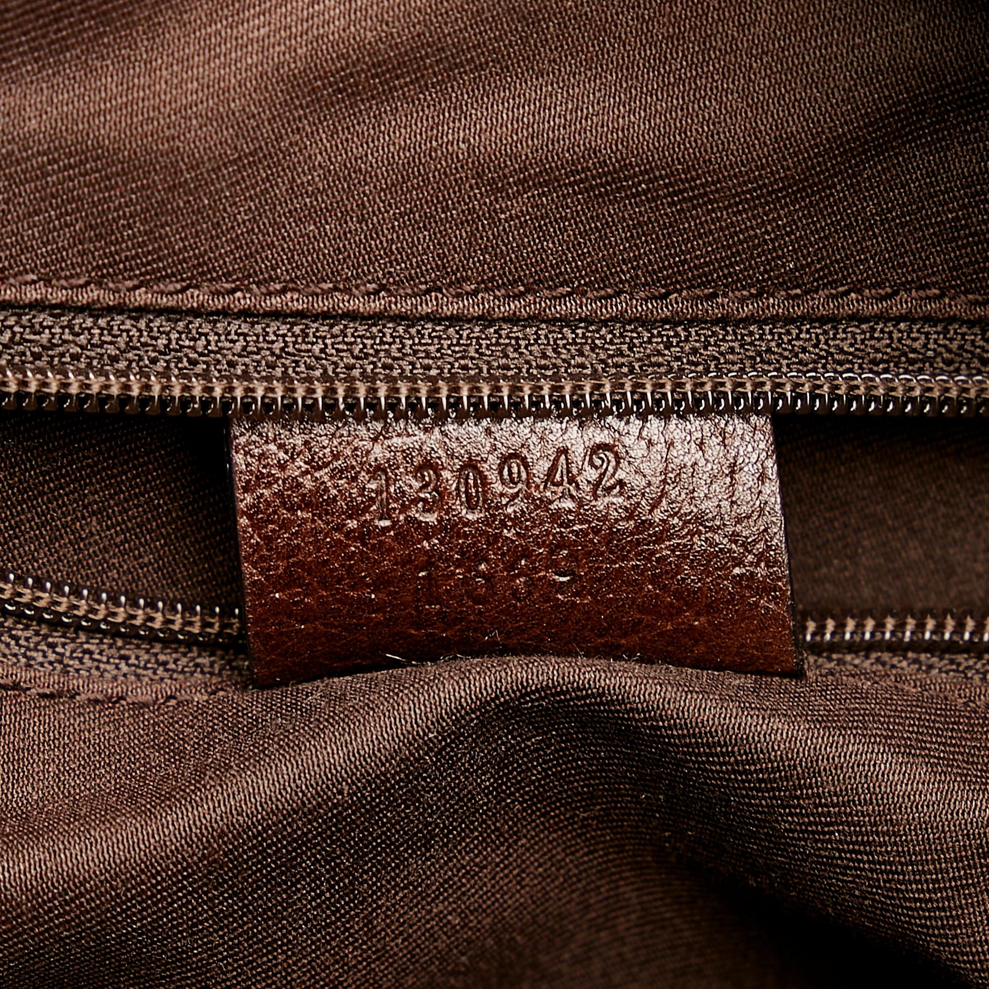 Gucci Gucci Canvas Abbey Boston Bag (SHG-30048)