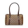 Gucci Gucci Canvas Abbey Boston Bag (SHG-30048)