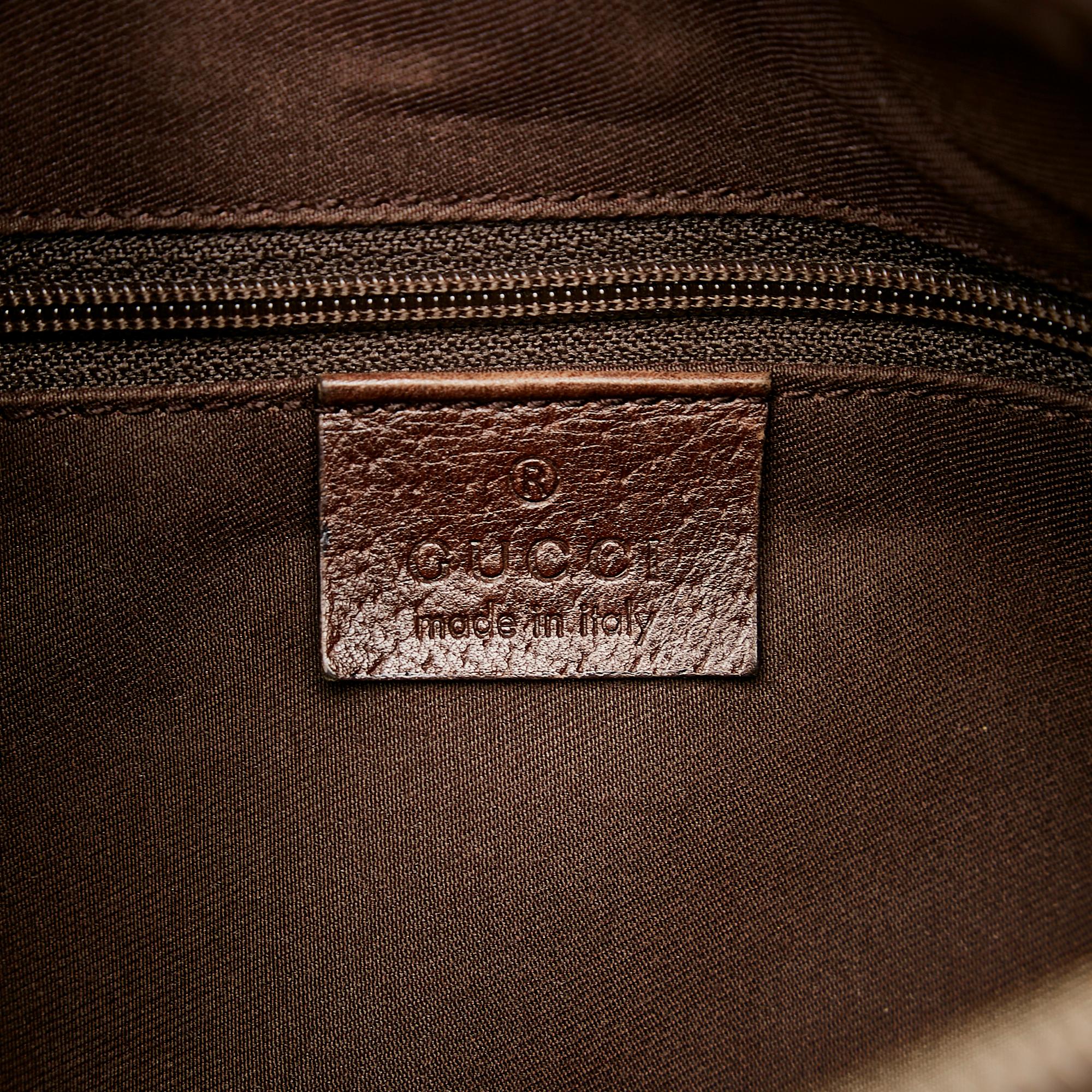 Gucci Gucci Canvas Abbey Boston Bag (SHG-30048)