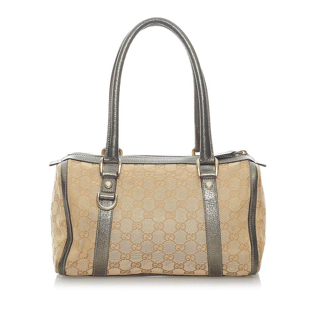 Gucci Gucci Canvas Abbey Boston Bag (SHG-32098)