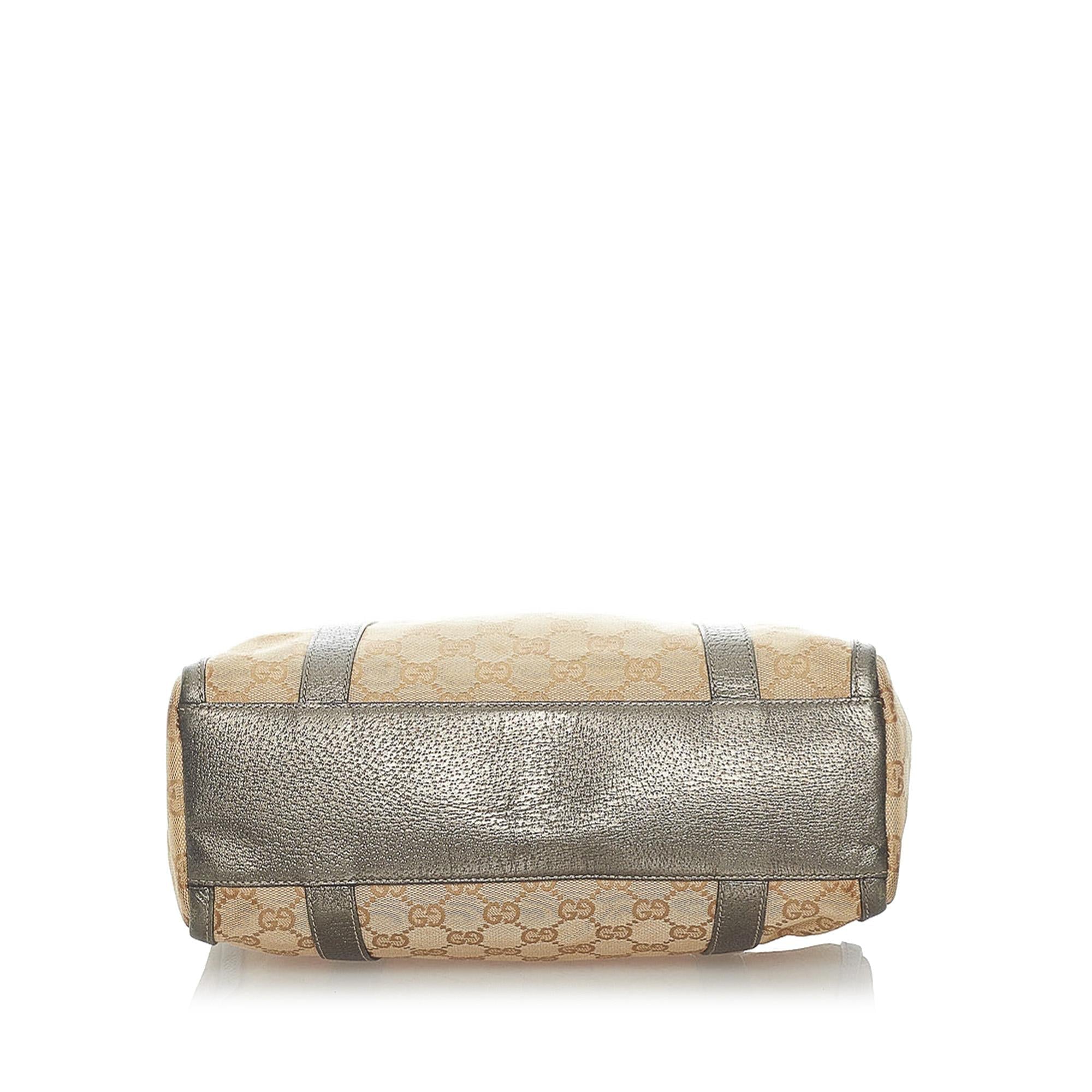 Gucci Gucci Canvas Abbey Boston Bag (SHG-32098)