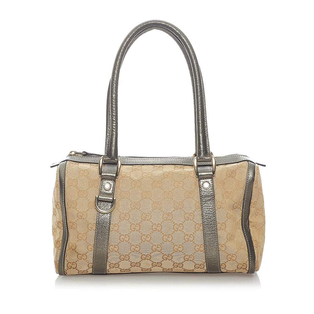 Gucci Gucci Canvas Abbey Boston Bag (SHG-32098)