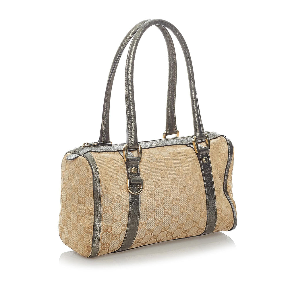 Gucci Gucci Canvas Abbey Boston Bag (SHG-32098)