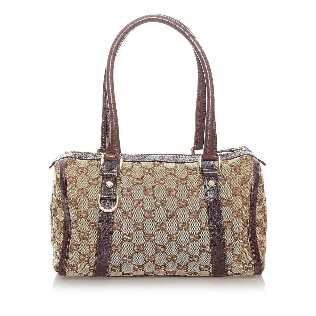 Gucci Gucci Canvas Abbey Boston Bag (SHG-32955)